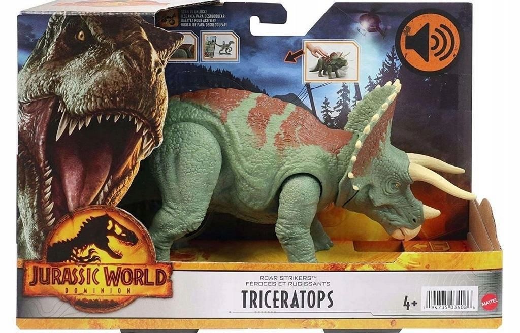 Jurassic World Dinozaur Z Dżwiękami Triceratops