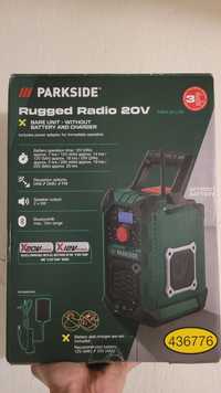 Głośnik Parkside + 2x słuchawki douszne Panasonic Ergofit