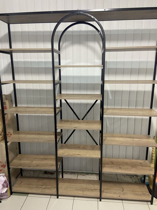 Стелаж в стилі Лофт (каркас металевий)