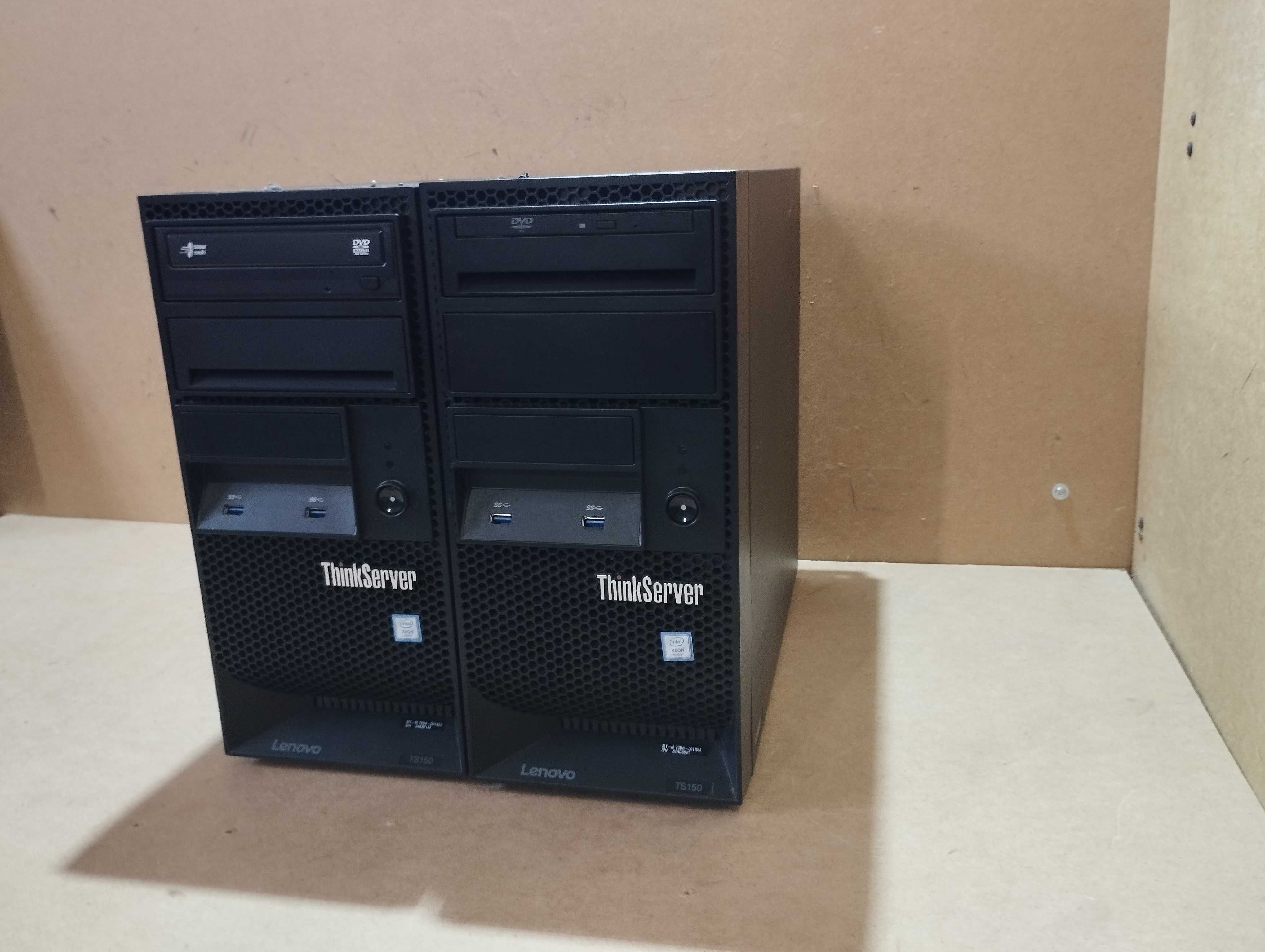 Робоча станція Lenovo TS150 / Xeon E3 - 1225 V6 / 16 DDR4