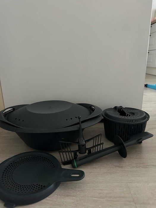 Thermomix TM6 - kompletny zestaw Varoma, koszyczek, kopystka, motylek.