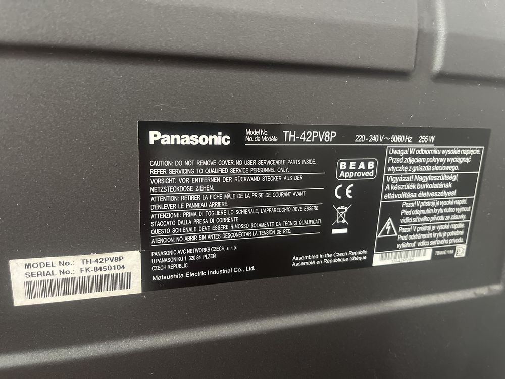 Telewizor Panasonic th-42pv8p