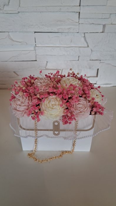 Flowerbox z wosku sojowego