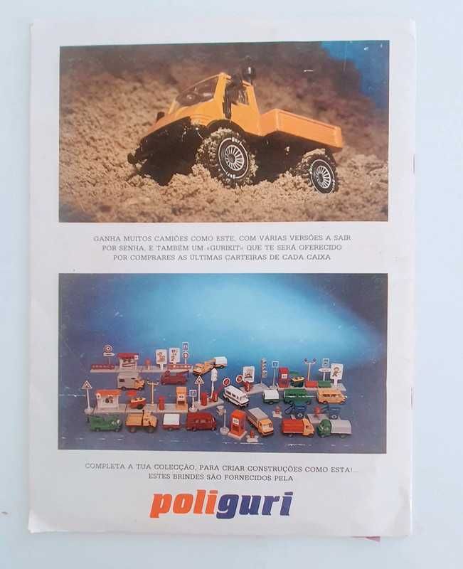 Caderneta de cromos Maravilhas do Mundo dos Automóveis
