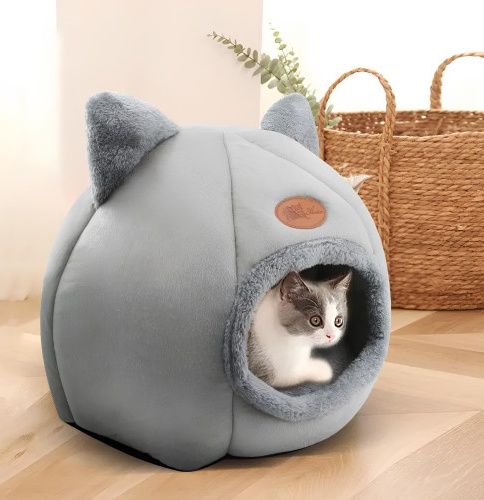 Хатинка для тварин. Будинок для кота. Котячий дім