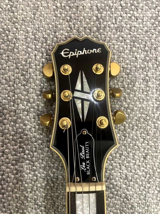 Epiphone Les Paul Custom "Black Beauty" – Excelente Estado!