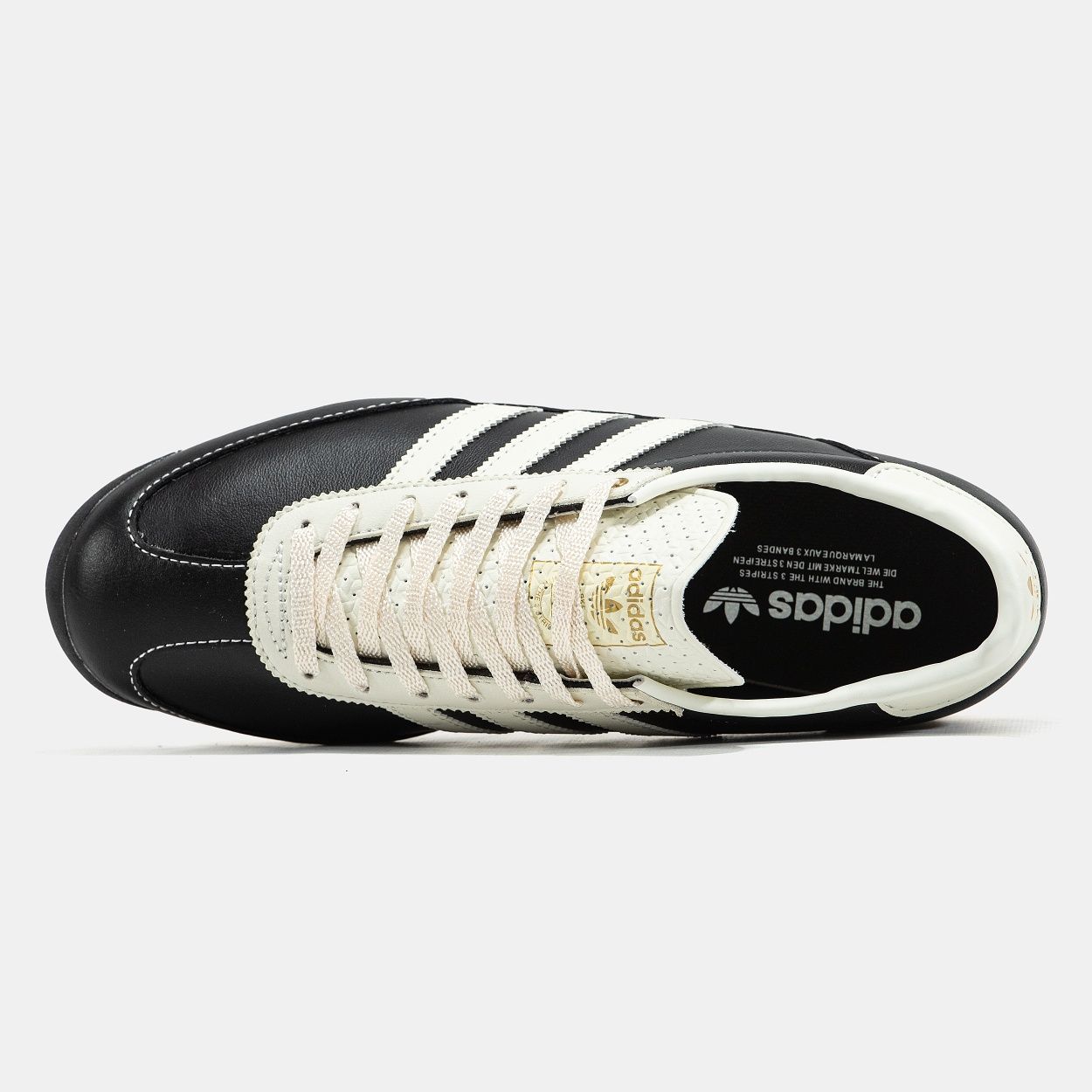 Кроссовки мужские кожаные Adidas SL' 72 Black White 40-45p