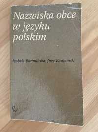 Nazwiska obce w języku polskim. Bartmińska