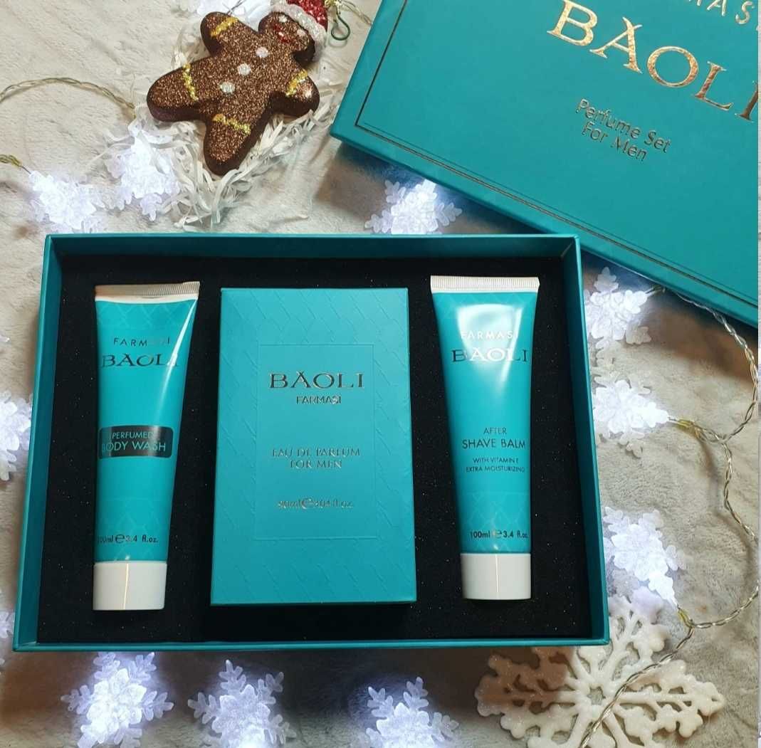 Zestaw Podarunkowy BAOLI Perfumy Męskie Bulgari Aqua Farmasi