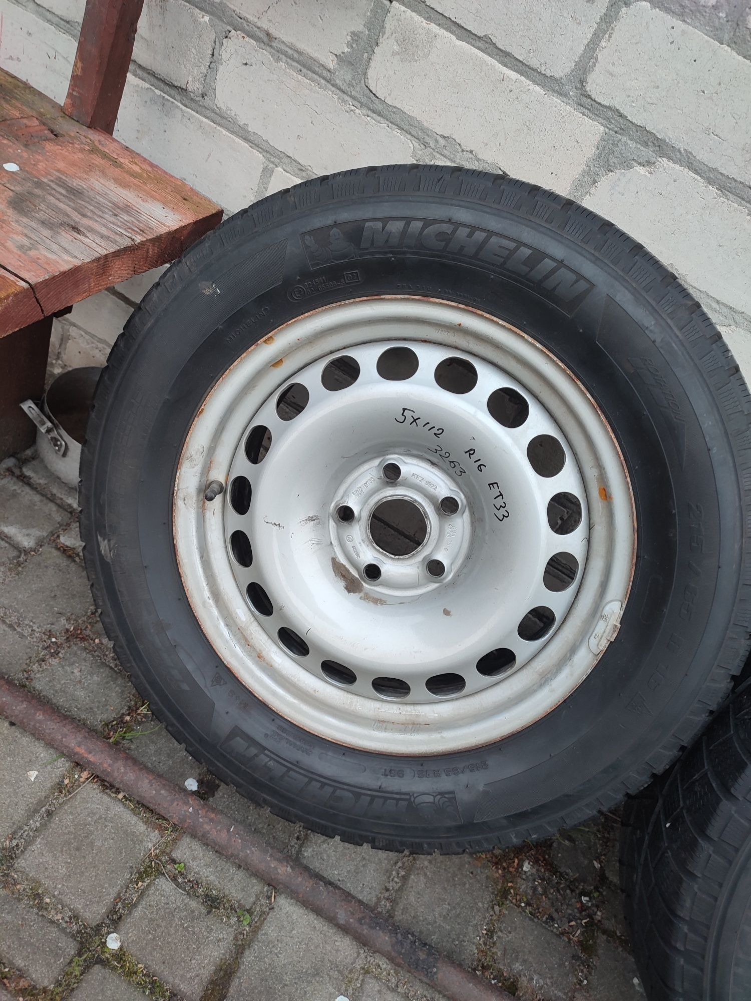 5х112 r16 et33 dia57.1 kfz9922 215/65r16