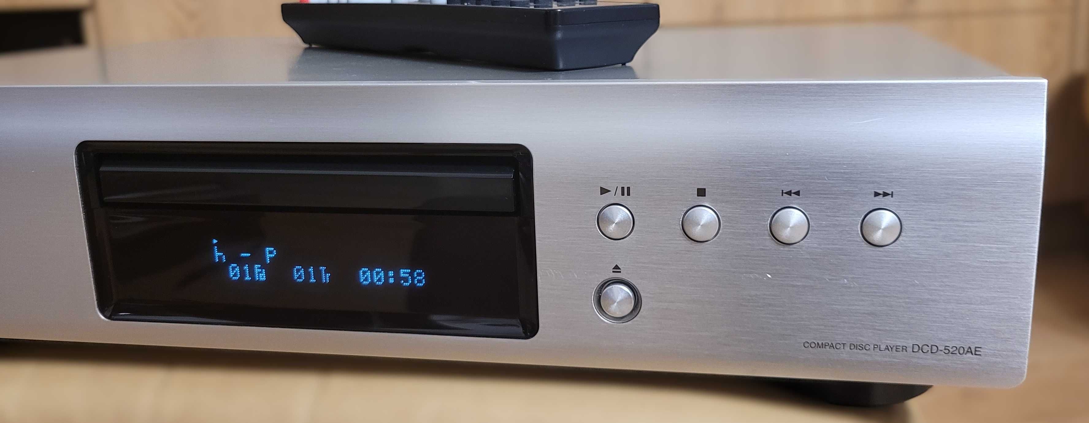 Denon DCD-520AE odtwarzacz cd, MP3, WMA z oryginalnym pilotem