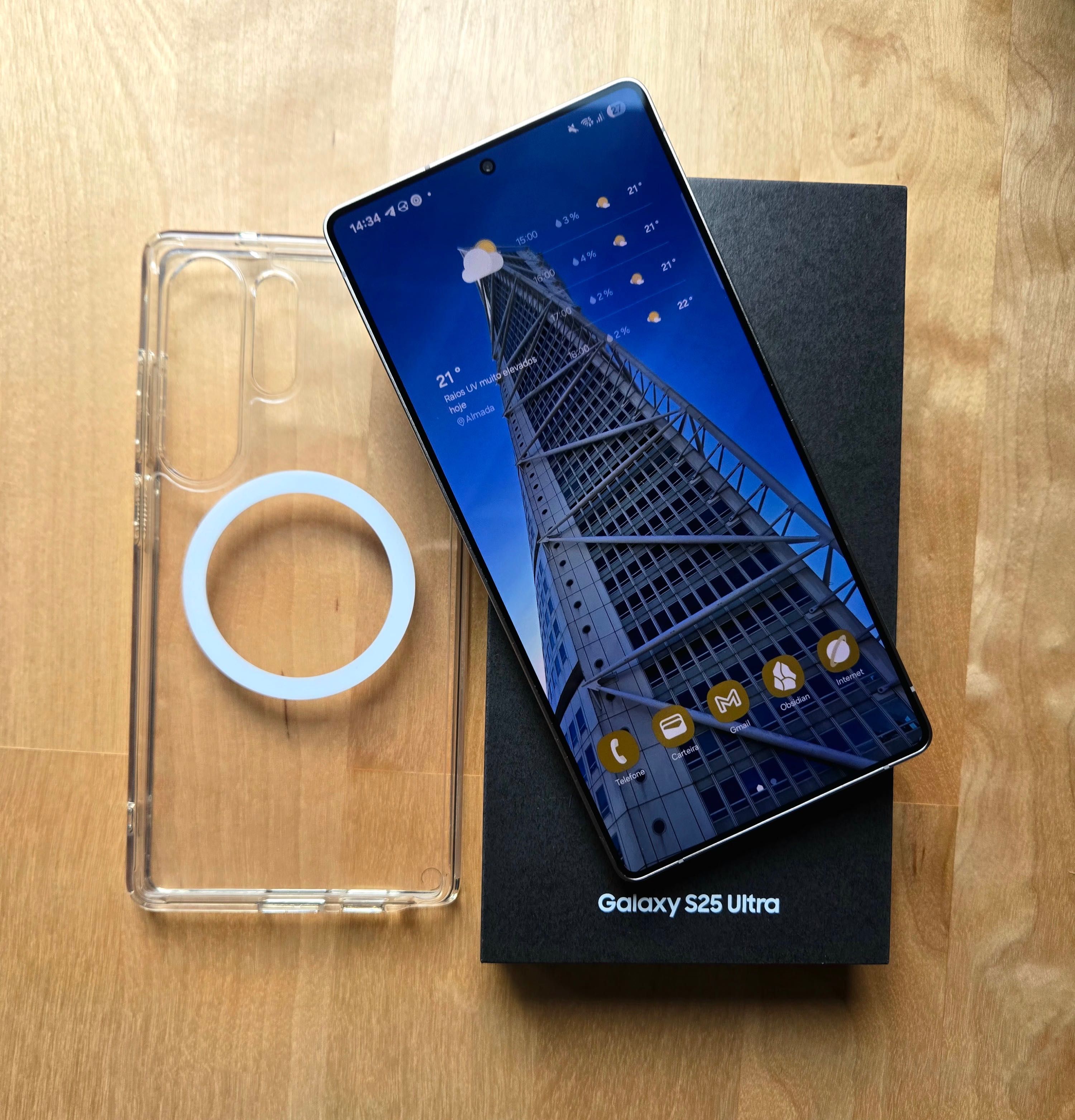 [Como novo! | 3 Meses!] S25 Ultra 512GB Verde Jade Samsung Galaxy