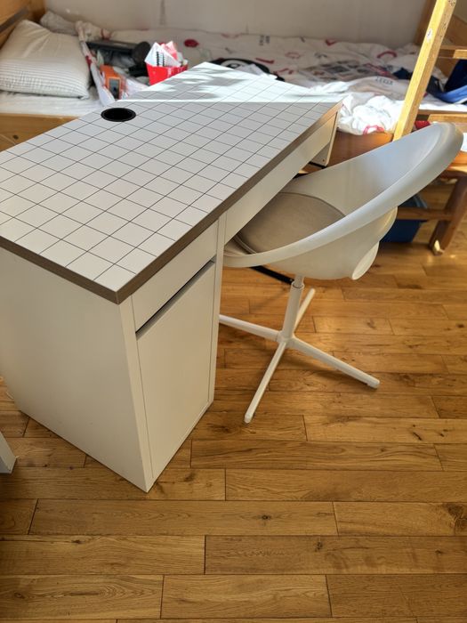 Biurko z krzesłem IKEA MICKE