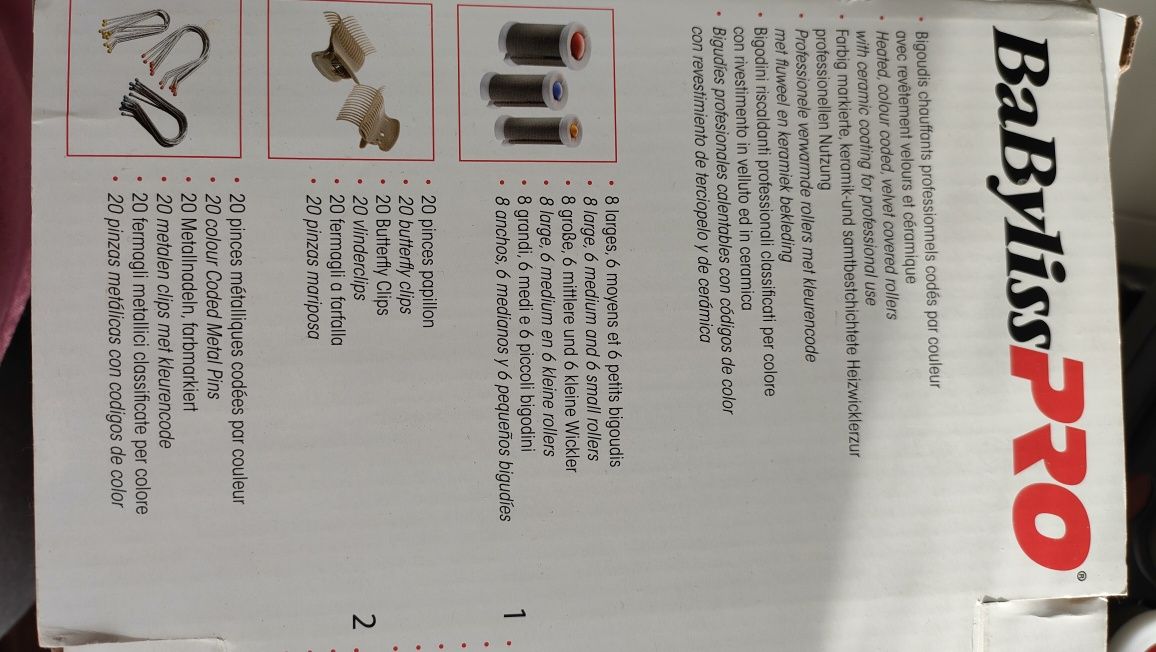 Termoloki ceramiczne profesjonalne BaByliss Pro 20 szt