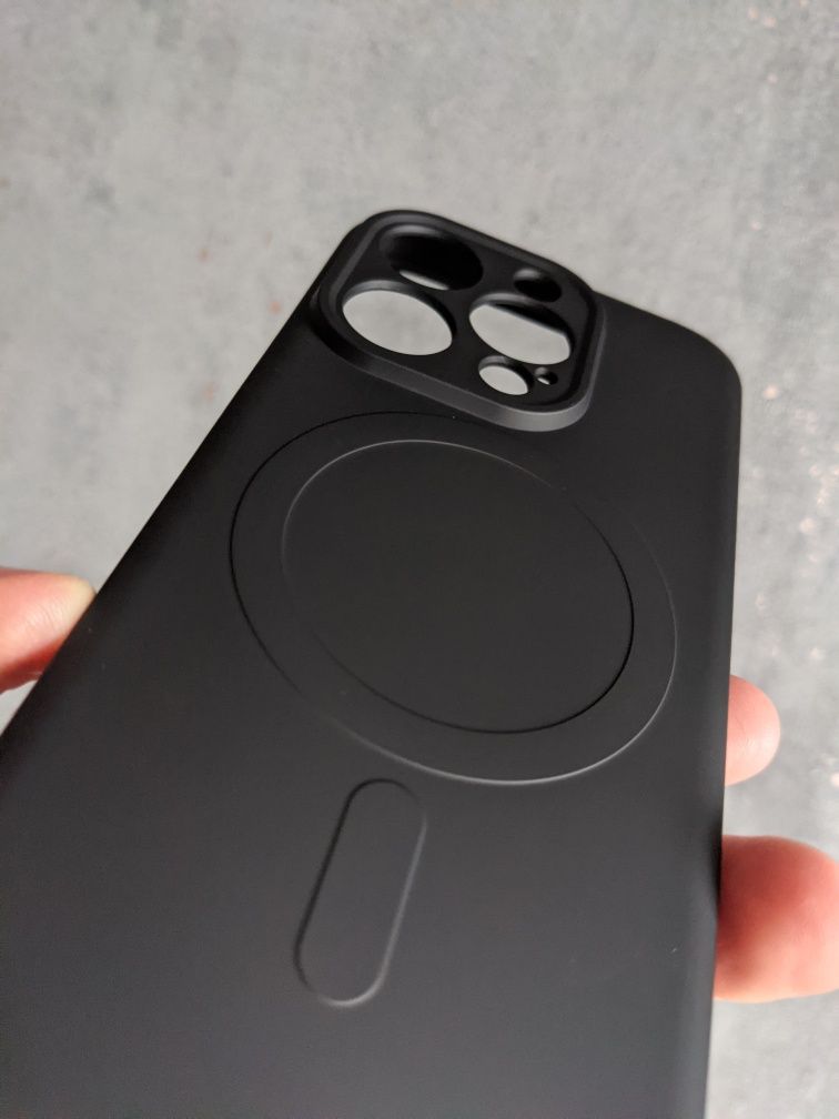 11 magsafe 13 чорний 14 case 15 чехол чохол для на iphone 16 pro max