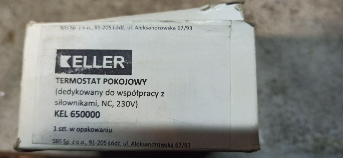 Termostat pokojowy Keller