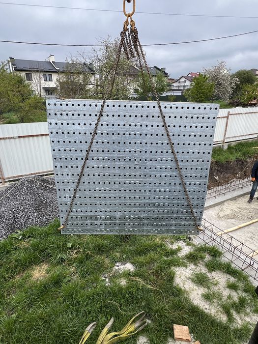 Оренда опалубки для фундаменту:Стінова,Колони,Перекриття,