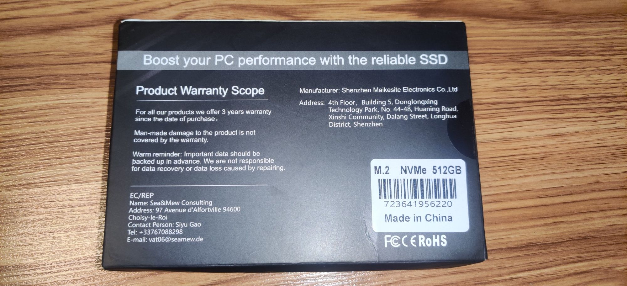 SSD XrayDisk m2 nvme 512Gb pcie3x4 2280