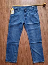 Spodnie męskie bawełniane jeans rozmiar XXL 56
