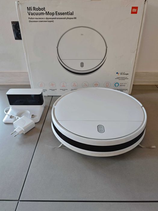 Robot sprzątający + mop XIAOMI Vacuum Biały