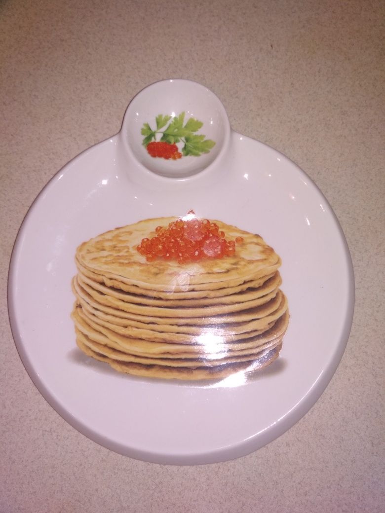 Блюдо для блинов Масленица