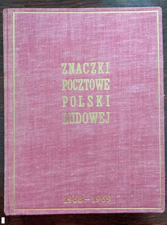 Klaser Znaczki Pocztowe Polski Ludowej 1968_1969 - niestemplowane