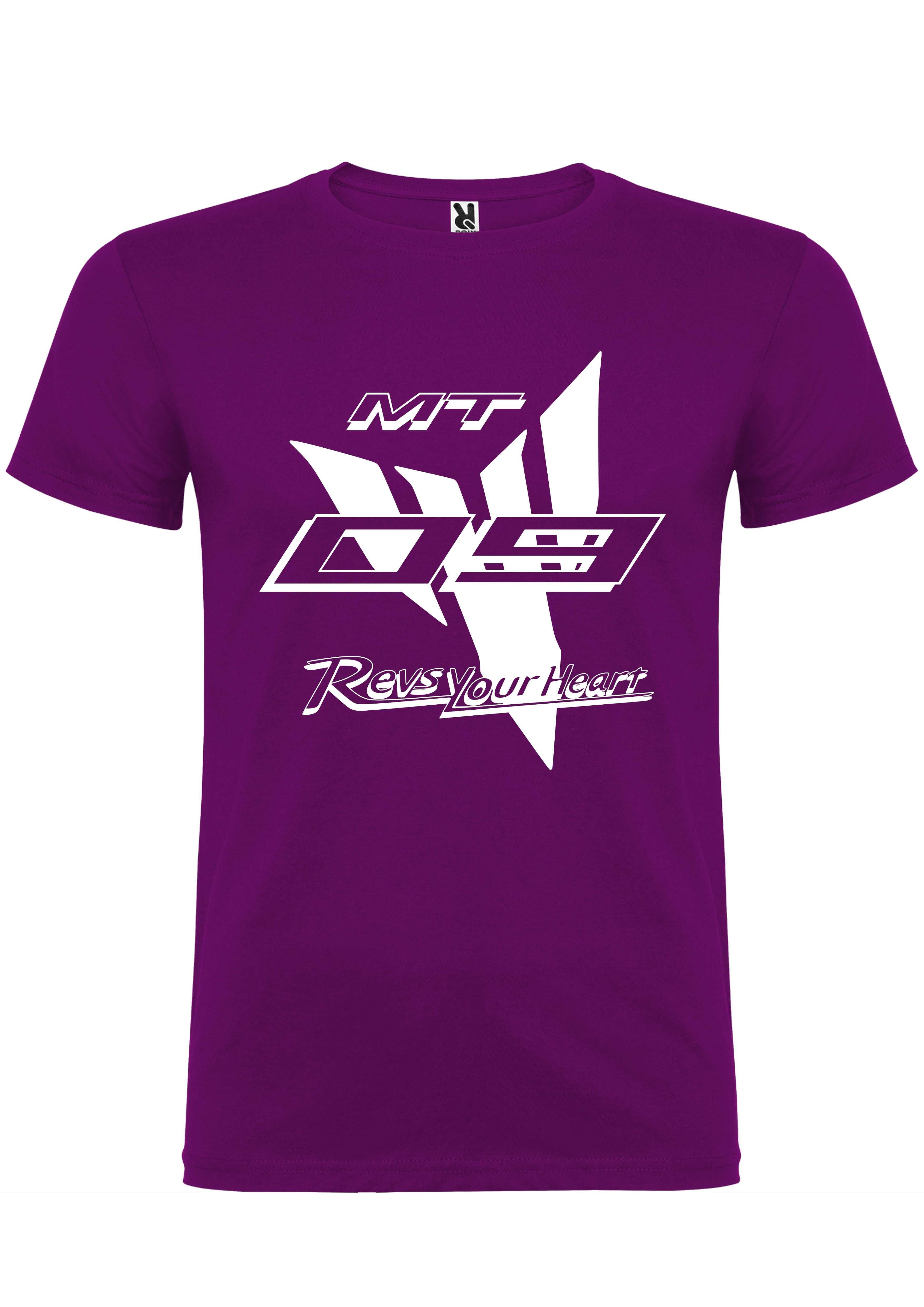 T-shirt Yamaha MT-09 Revs your heart