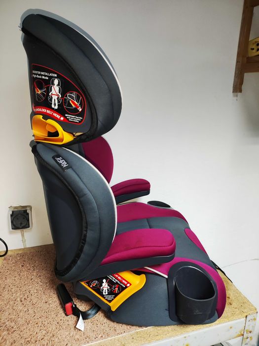 Автокресло Chicco KidFit 4-12 лет минимальный пробег