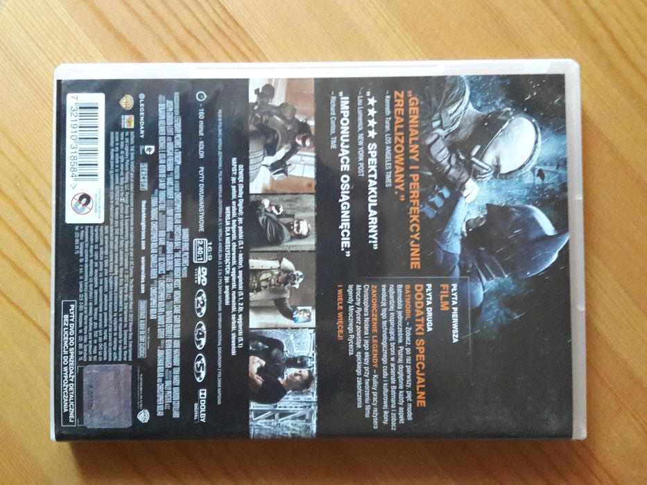 Batman Mroczny rycerz powstaje Edycja specjalna 2 DVD