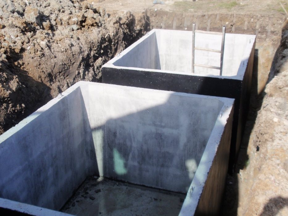 zbiornik betonowy na deszczówkę wodę ścieki szambo betonowe 10