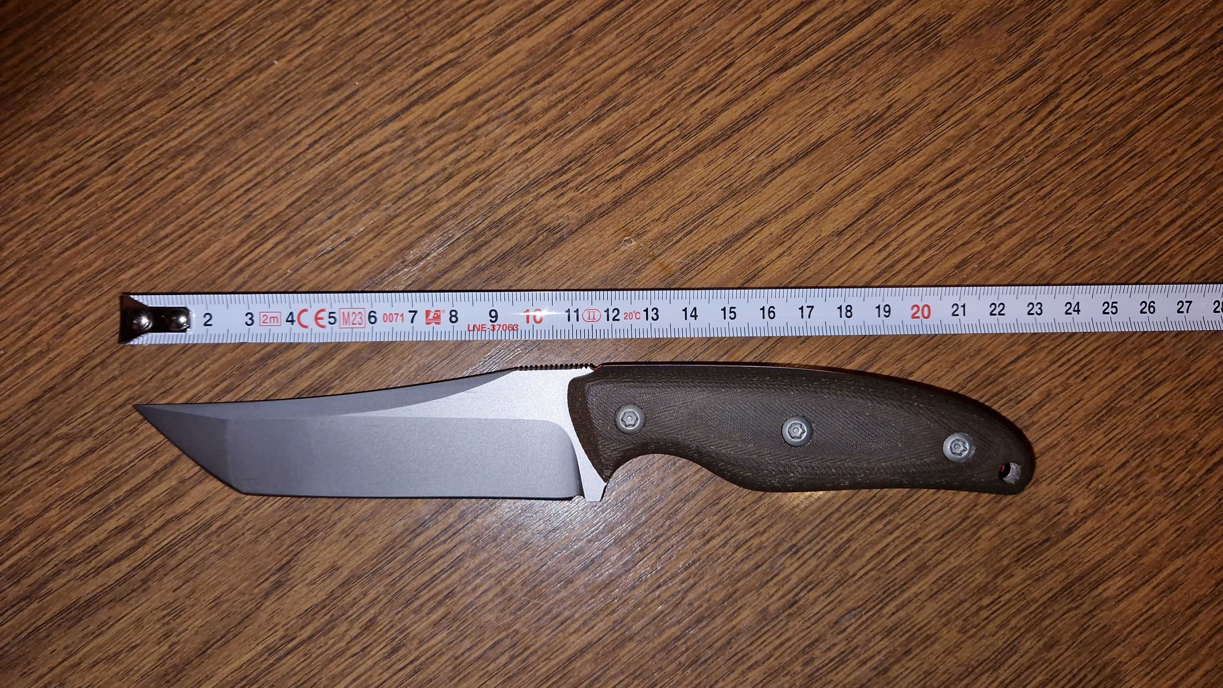 Nóż custom tanto Templar Knives stal A8mod