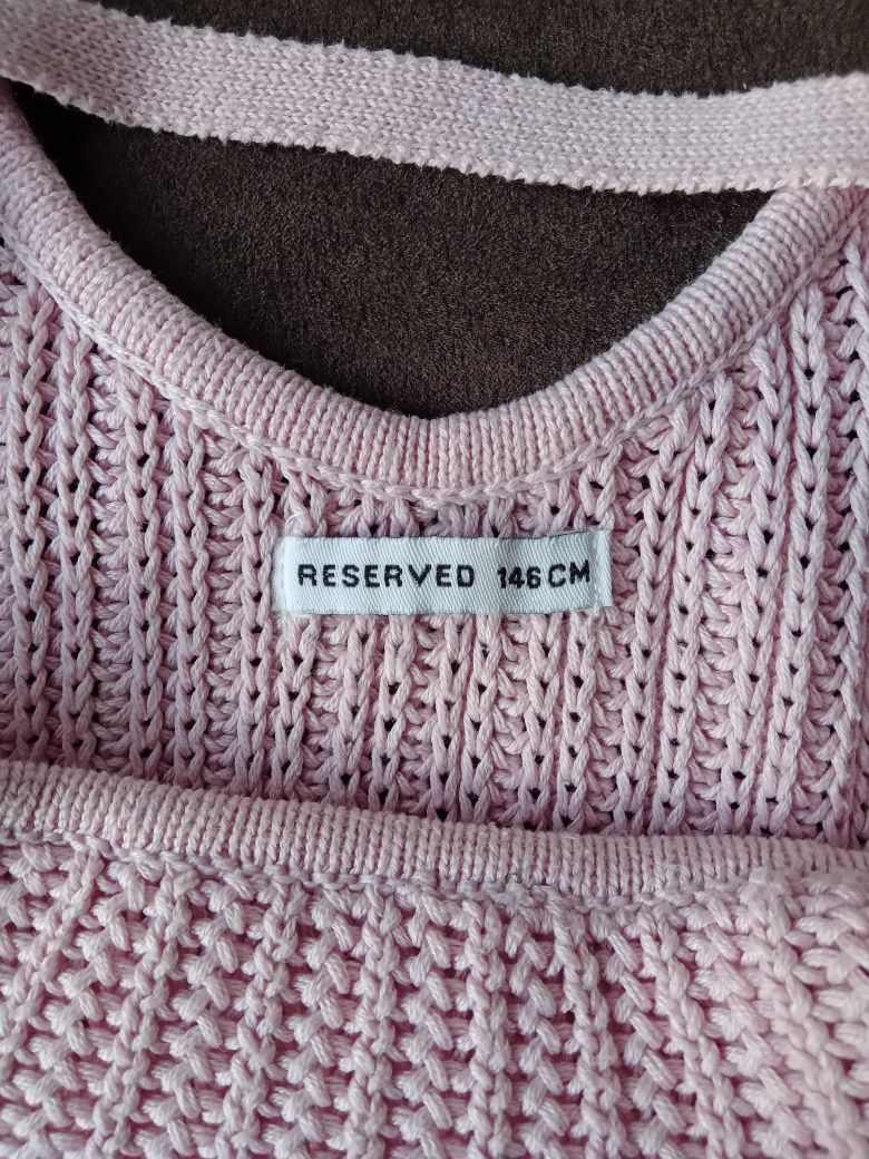 Różowy Sweter Reserved S