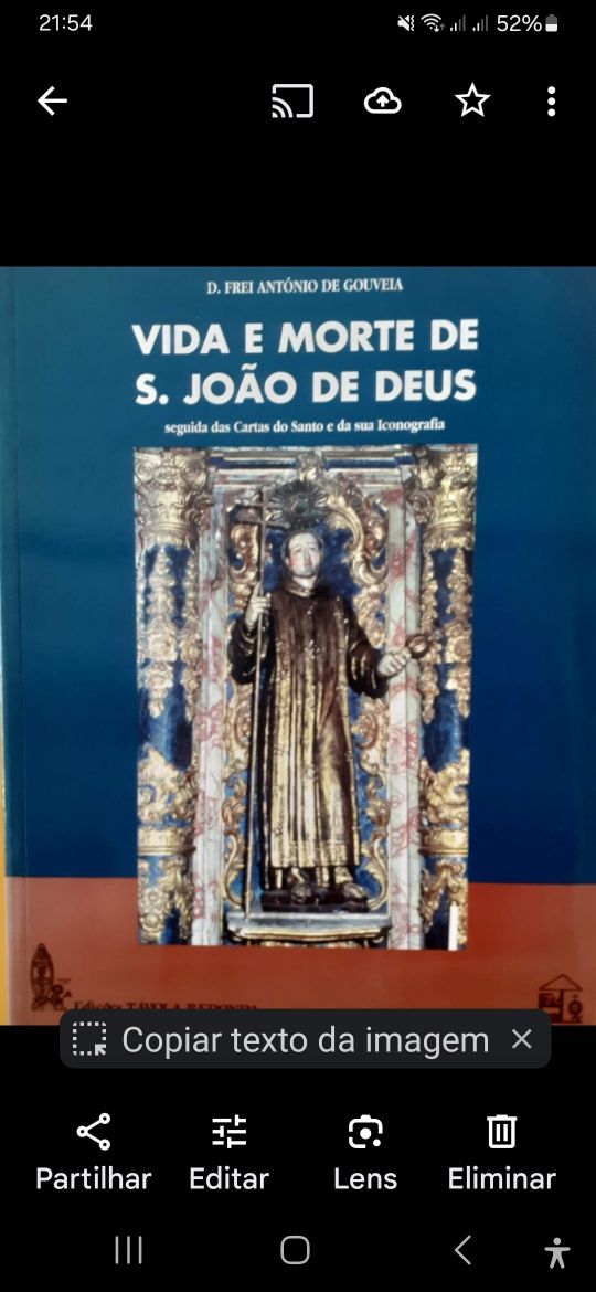 Católicos S. João de Deus Excelente Livro