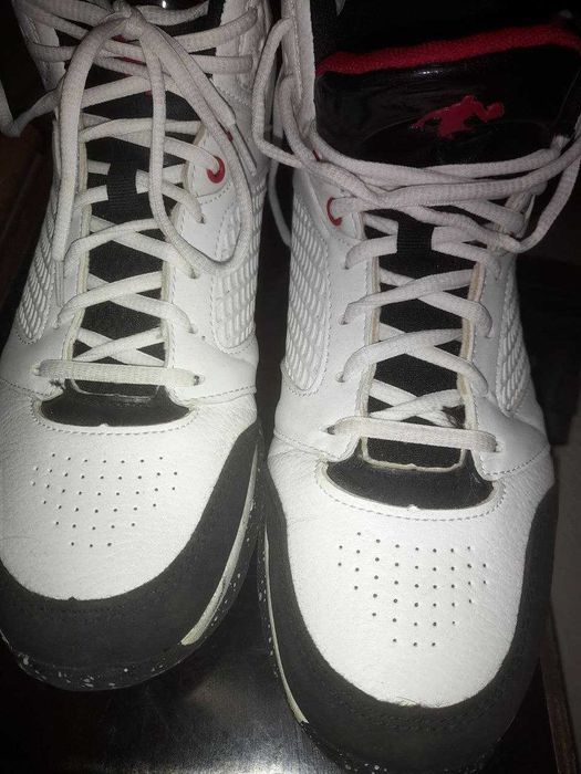 Кросівки AND1 basketball shoes, біло чорно червоне