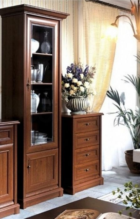 Меблі для вітальні BRW Kent вітрини комод тумба ТВ