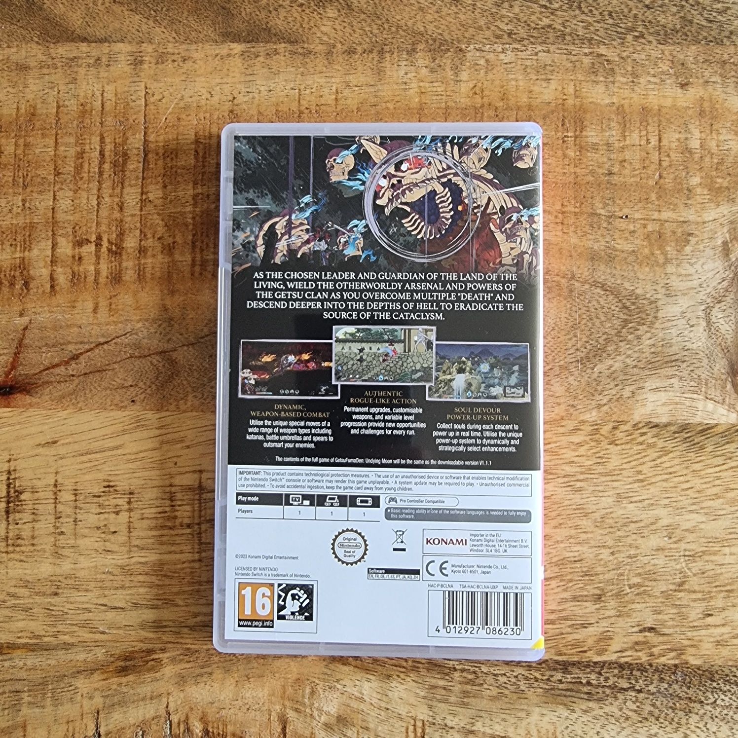GetsuFumaDen Undying Moon Switch