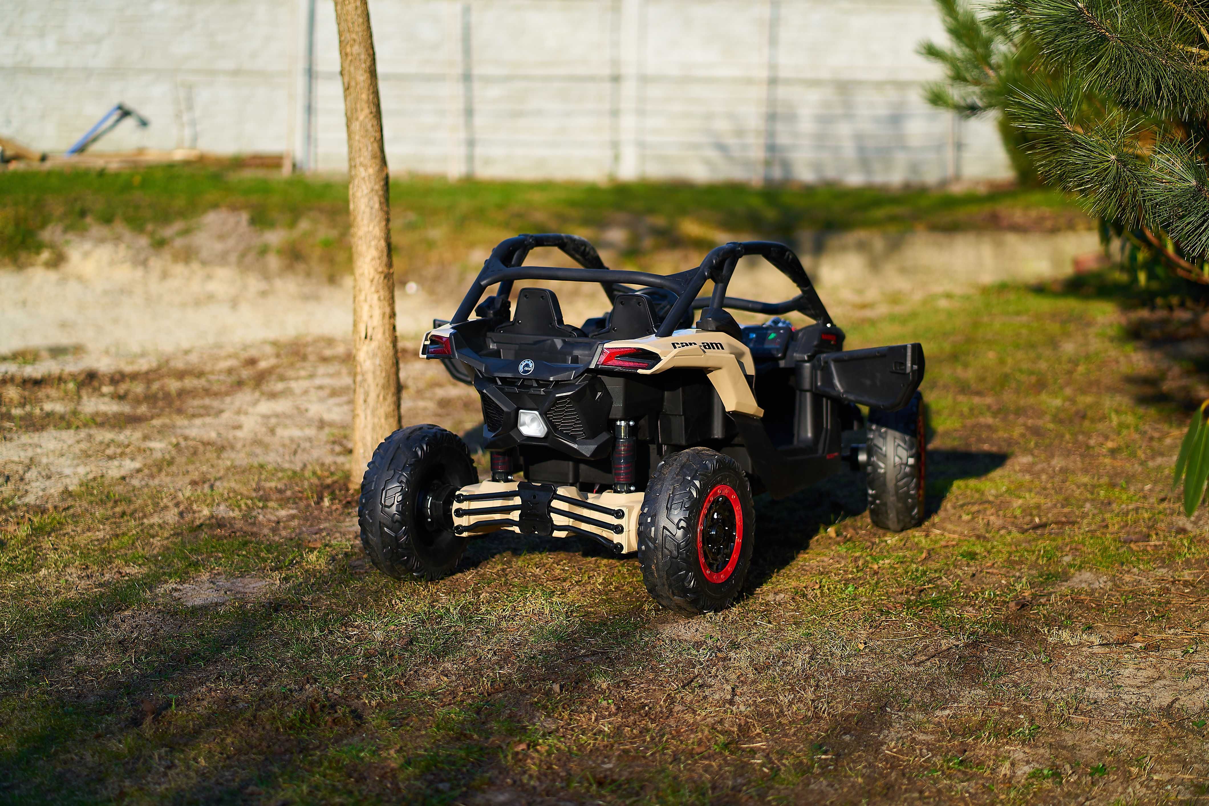 Buggy Can-am Na Akumulator  2x24V7Ah do 70 kg z napędem 4x240W