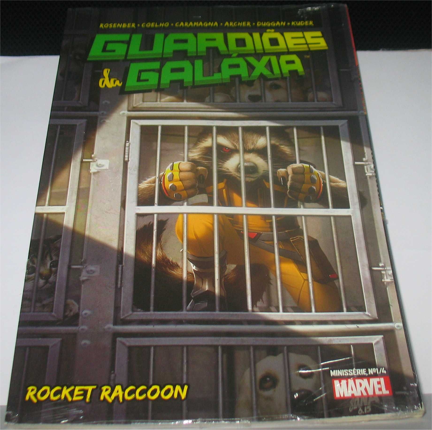 Marvel - Guardiões da Galáxia por Filipe Andrade e Jorge Coelho