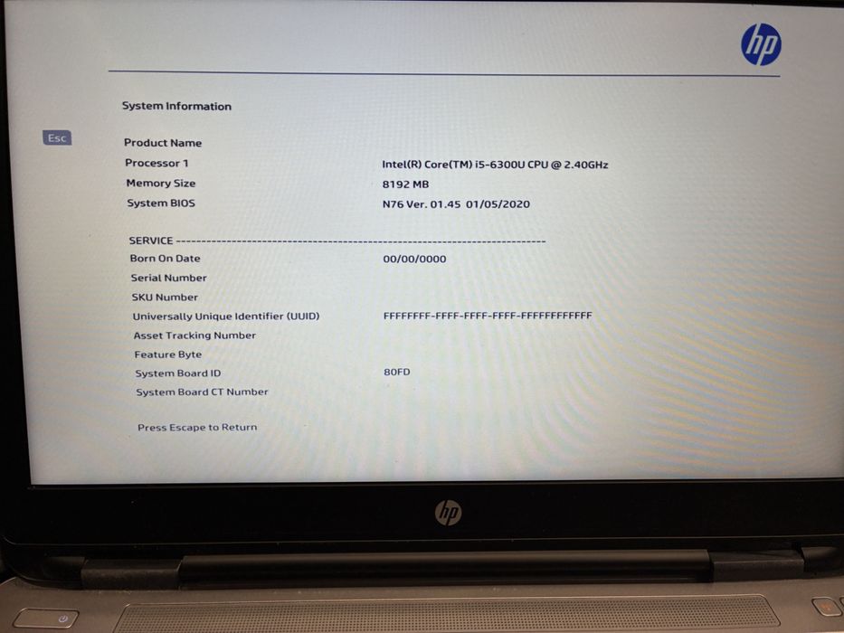 Hp ProBook 640 G2 i5/6th/4g