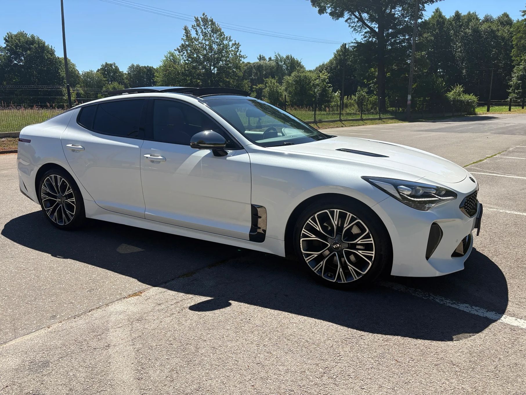 Kia Stinger Salon PL*Bezwyp*Skóra*Automat*Panorama*Nawi*Kamera*I rej 2019 Max wyp.