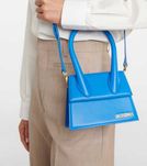 Сумка Jacquemus Le Chiquito Medium leather bag Blue