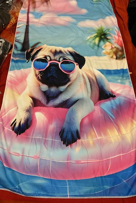 Пляжний рушник ( пляжное полотенце) подстилка