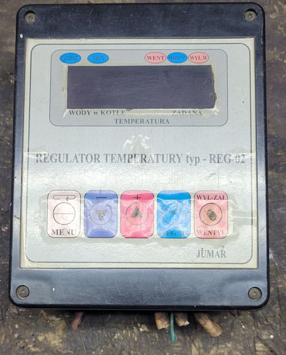 Sterownik,regulator kotła CO firmy Jumar  Reg 02