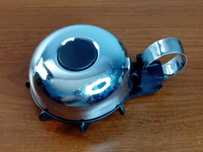 Dzwonek rowerowy Spanninga Made in Holland/ Stal nierdzewna chromowana
