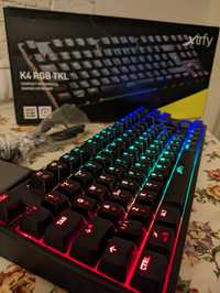 Механическая игровая клавиатура XTRFY K4 TKL RGB