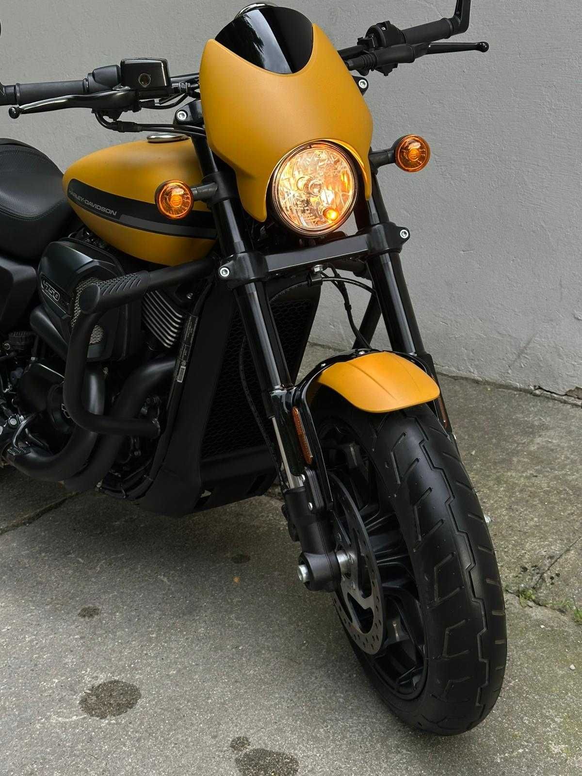 Harley Davidson Street Rod 750, przebieg 1100km, pierwsza rej. 2021