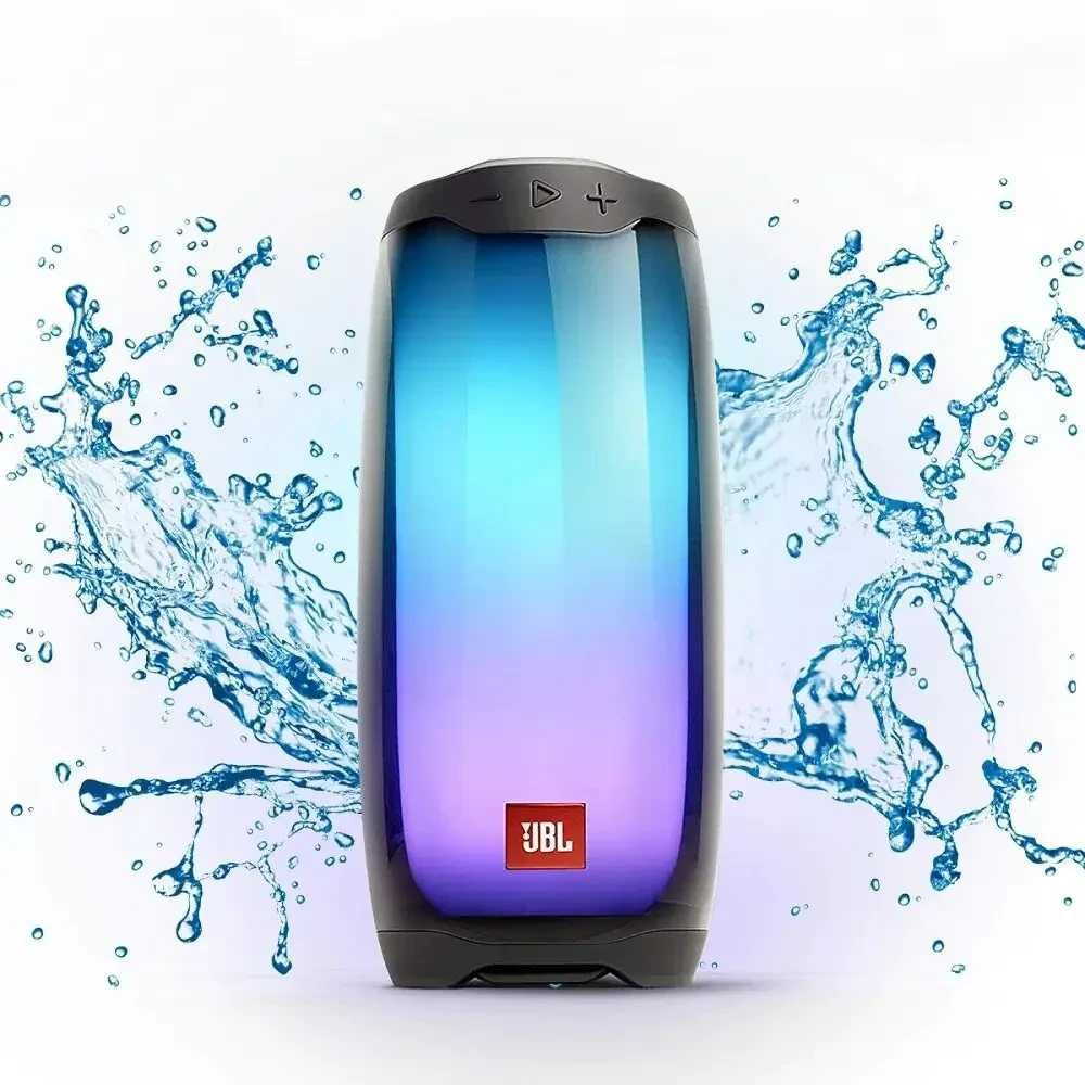 колонка jbl pulse 4 с подсветкой радио микрофоном влагозащищенная