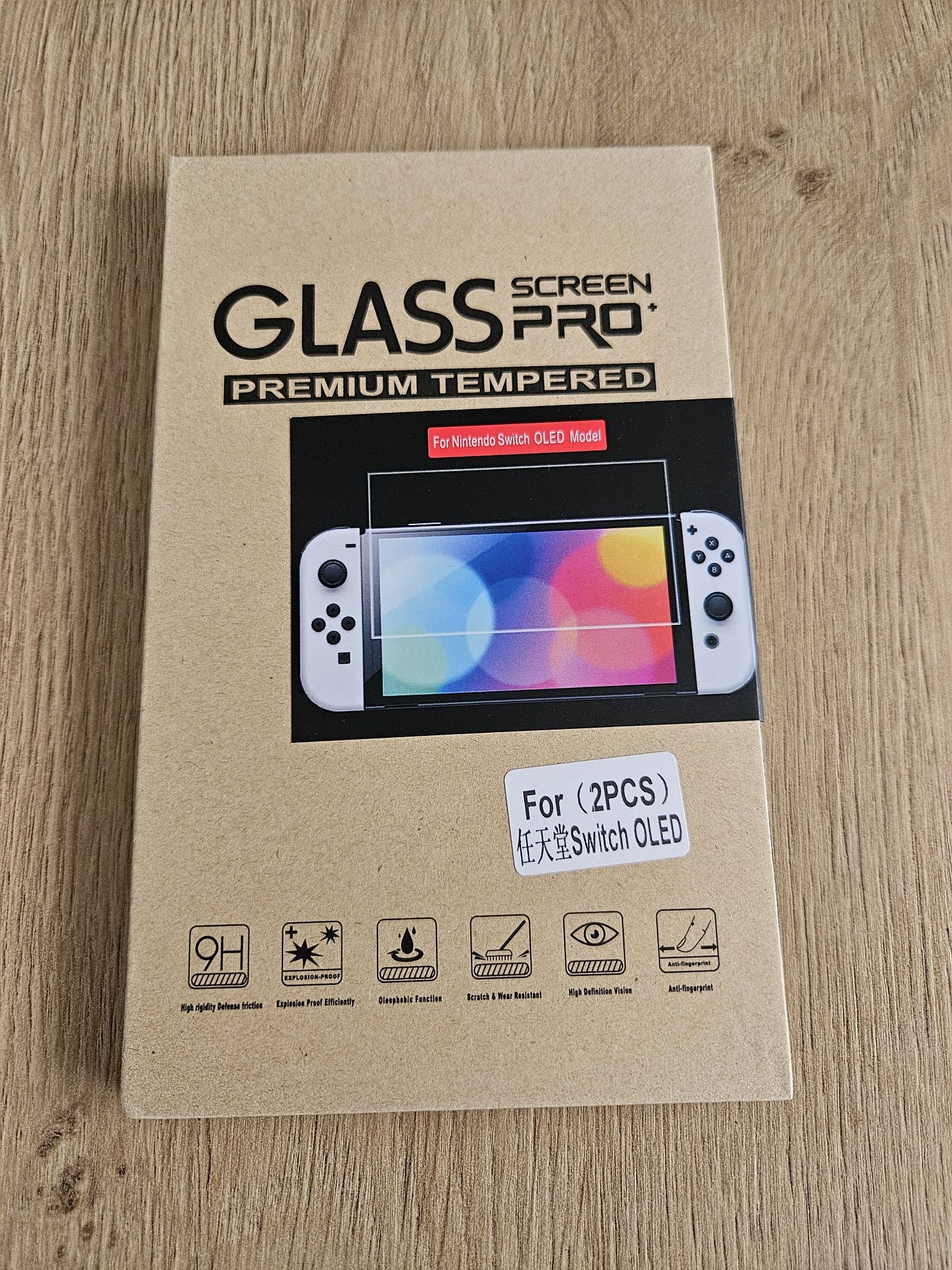 2 glass ochronne do Nintendo switch OLED