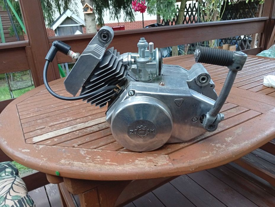 Silnik 017 po kapitalnym remoncie. Komar Romet Motorynka