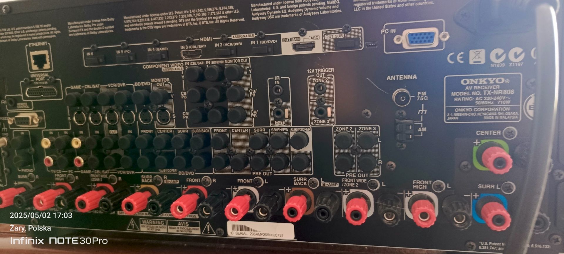 Amplituner sieciowy Onkyo